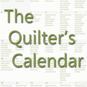 The Quilter's Calendar